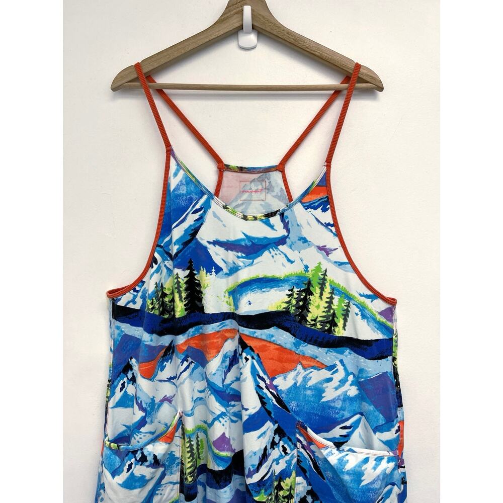 FP Movement Hot Shot Printed Onesie Drop Crotch Oversized Scenic Route Apres Med - Picture 7 of 16